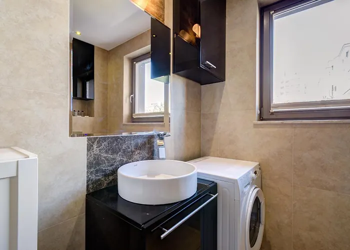 מלון דירות Modern Dom & House In With Pool And Gym גדנסק